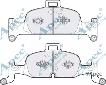 APEC BRAKING pad2133 -  